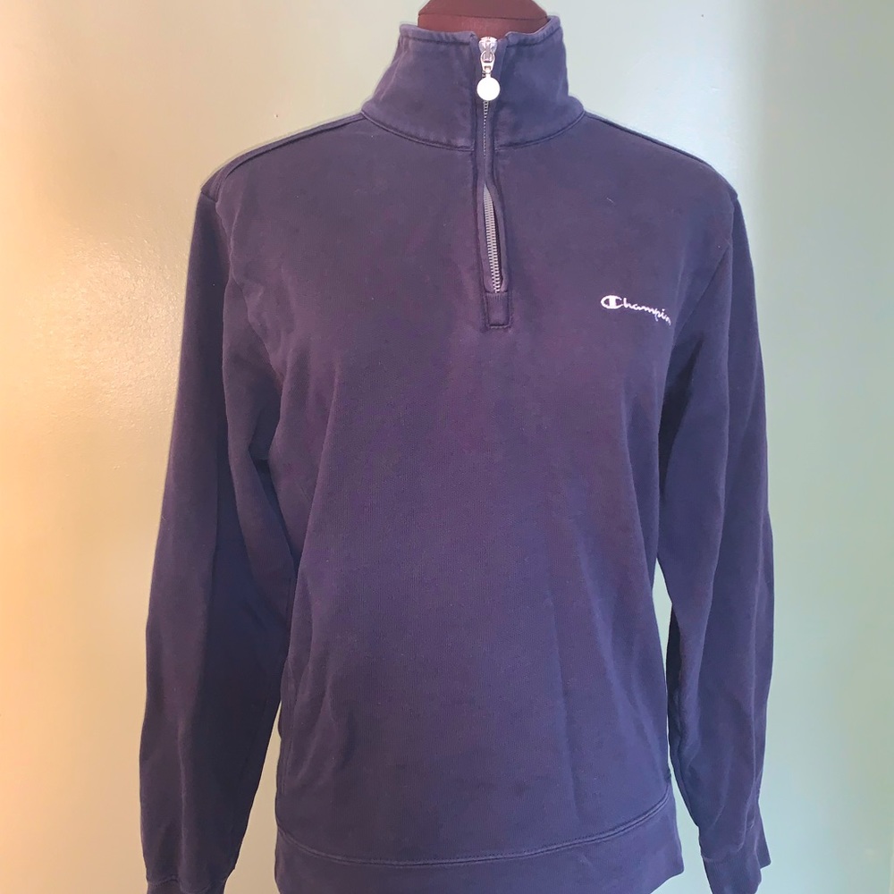 Vintage Champion quarter zip jacket